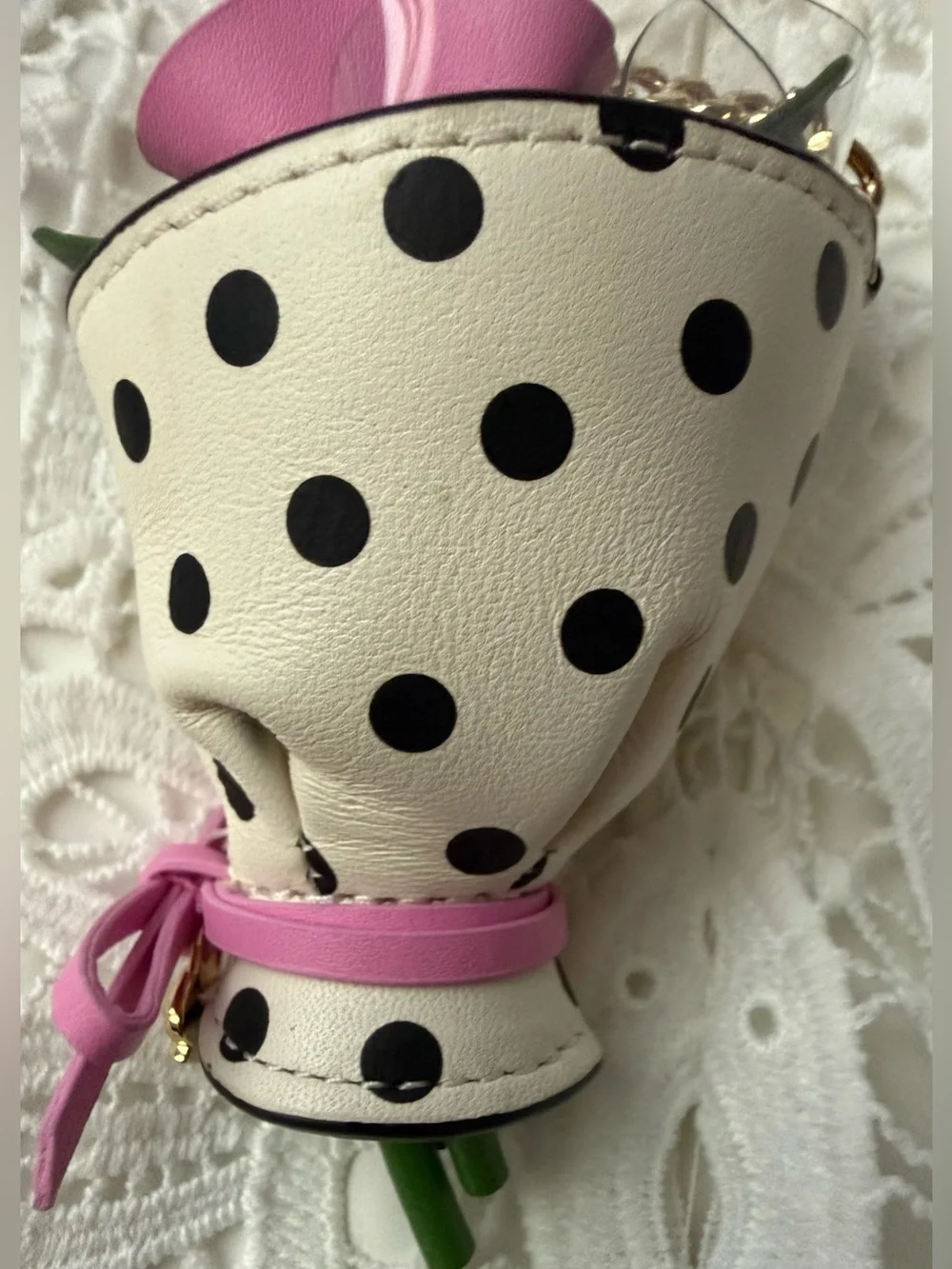 Kate Spade Flora Flower Bouquet Bag Charm